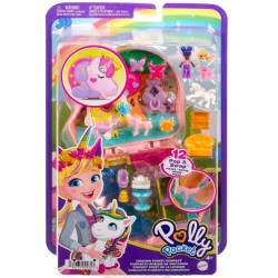 Zestaw z figurkami Polly Pocket Las jednorożców
