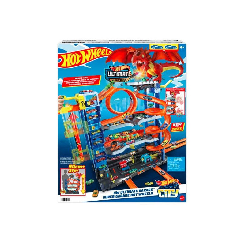 Zestaw City Mega Garaż Atak smoka