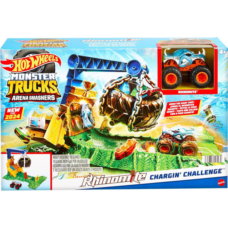 Zestaw Monster Trucks Smashers Arena Masywny Ładunek