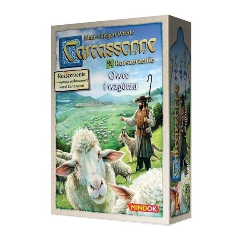Carcassonne PL Edycja 2.0, 9: Owce i Wzgórza