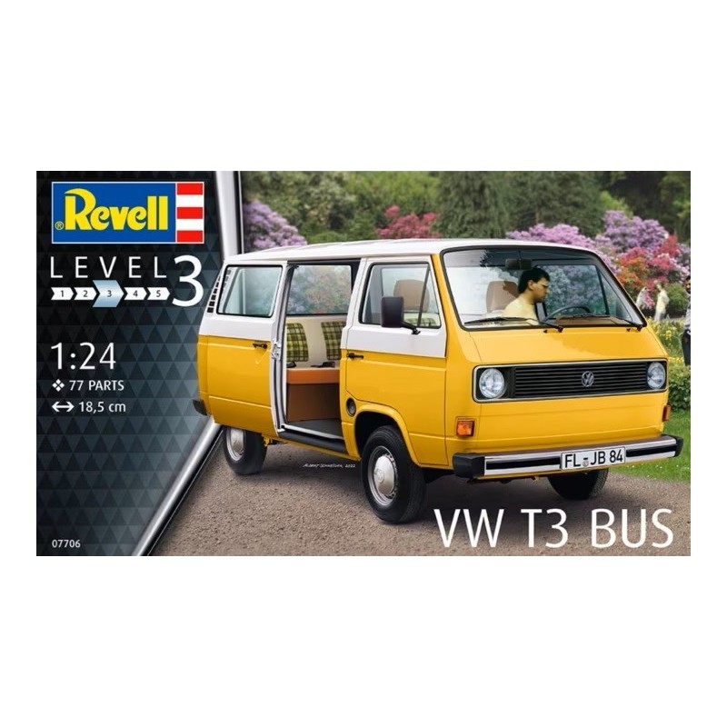 Model plastikowy VW T3 BUS 1/25