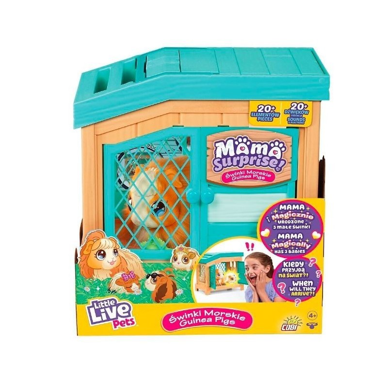 Maskotka Little Live Pets Mama Surprise Świnki Morskie