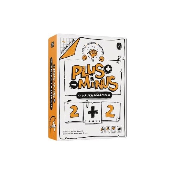 Gra Plus minus. Nauka liczenia