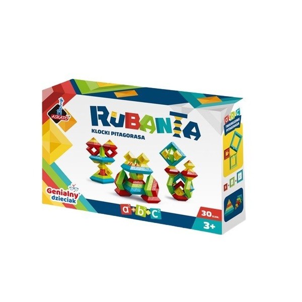 Klocki Pitagorasa Rubanta 30 elementów