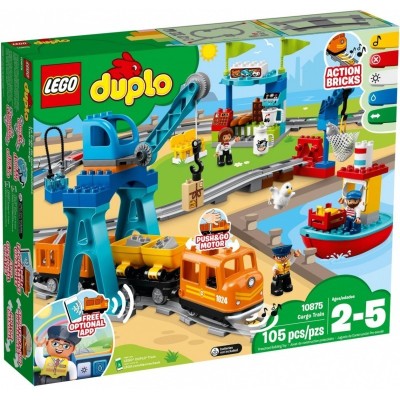 Klocki DUPLO 10875 Pociąg towarowy