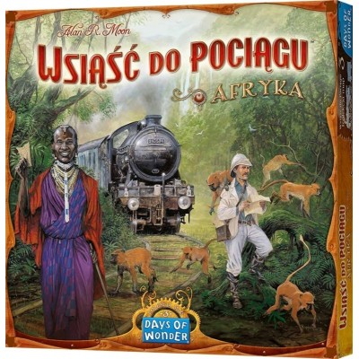 Gra Wsiąść do pociągu Kolekcja Map 3 - Afryka