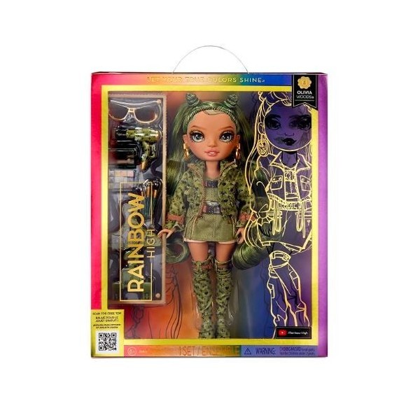 Lalka Rainbow High Fashion - Olivia Woods