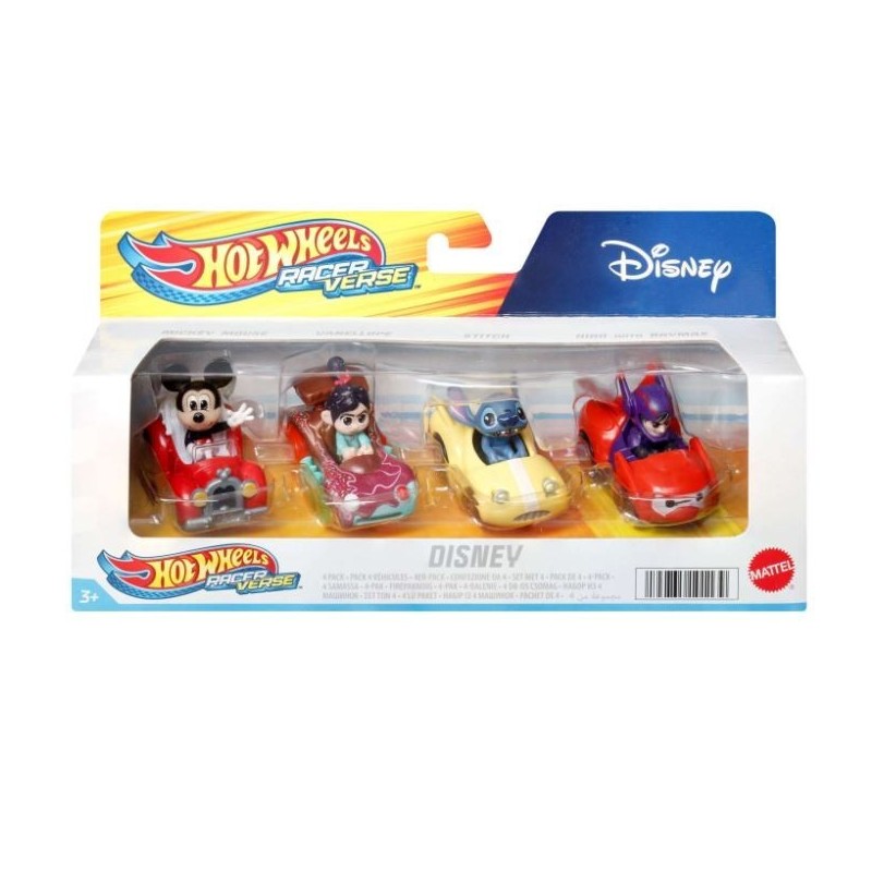 Zestaw pojazdów RacerVerse 4-pak