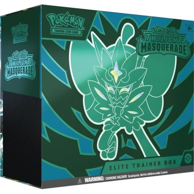 Zestaw kart Twilight Masquerade Elite Trainer Box Zestaw kart Twilight Masquerade Elite Trainer Box