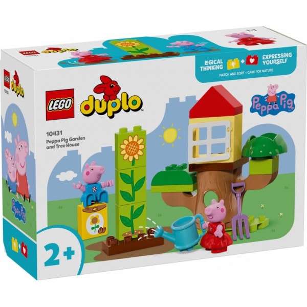 Klocki DUPLO 10431 Peppa Pig Ogród i domek na drzewie Peppy