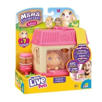 Figurki Little Live Pets Mama Surprise Mini Różowy