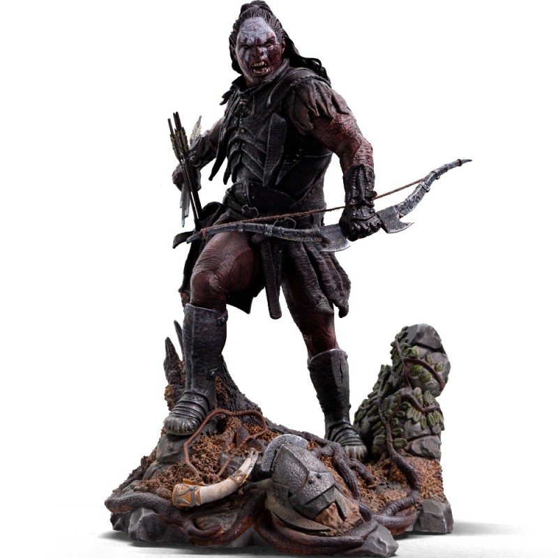 Statuetka Lord Of The Rings - Lurtz Uruk-Hai Leader Art Scale 1/10 Iron Studios