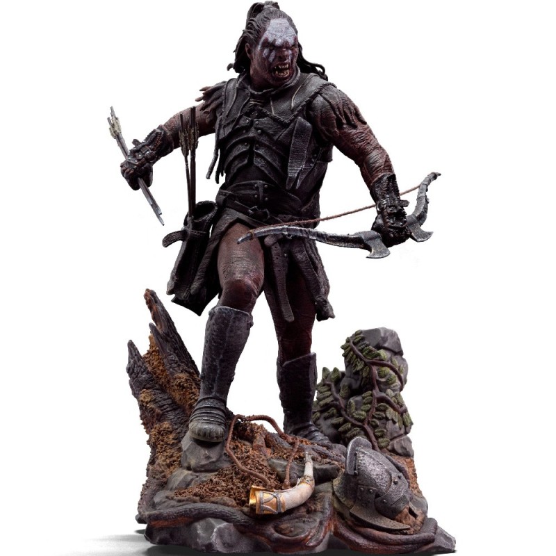 Statuetka Lord Of The Rings - Lurtz Uruk-Hai Leader Art Scale 1/10 Iron Studios