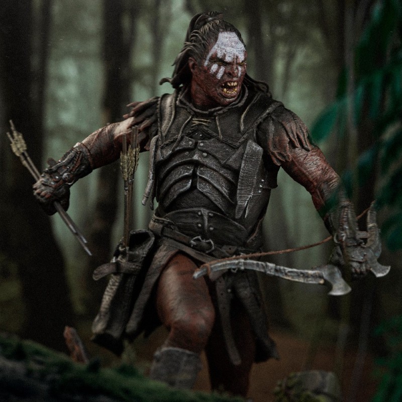 Statuetka Lord Of The Rings - Lurtz Uruk-Hai Leader Art Scale 1/10 Iron Studios