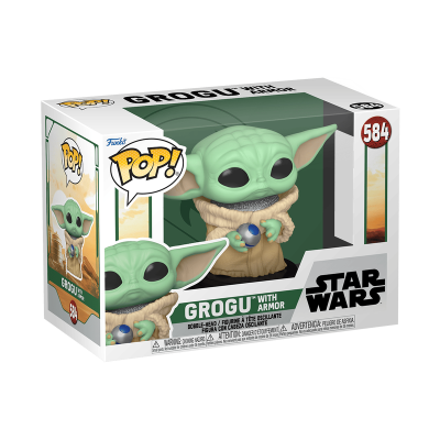 Figurka Funko Pop! Star Wars: Grogu with Armor nr 584