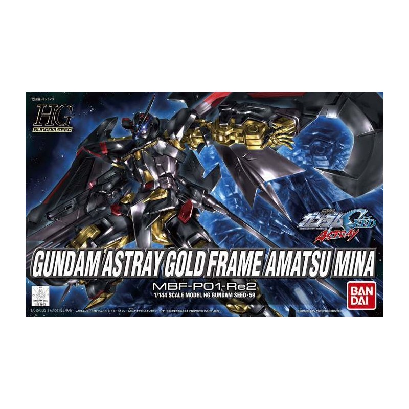 Gundam HG Astray Gold Frame Amatsumina skala 1:144