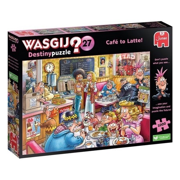 Puzzle 1000 elementów Wasgij Kawiarnia