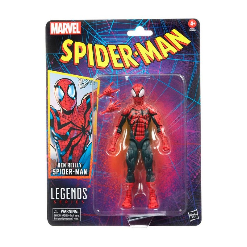 Figurka akcji F6567 Marvel Legend Series Spider-Man Ben Reilly 15cm