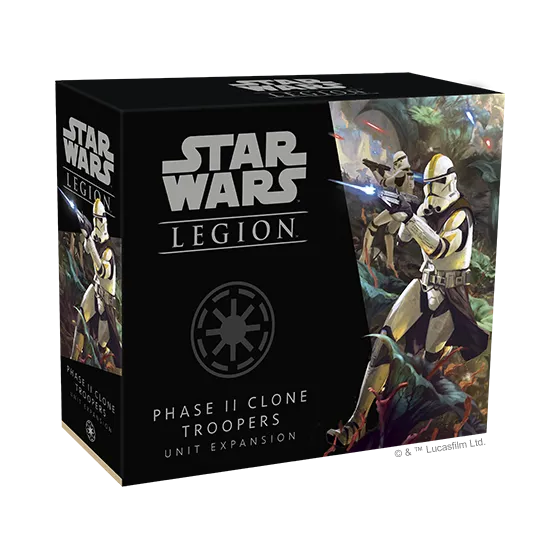 Star Wars: Legion - Phase II Clone Troopers Unit dodatek