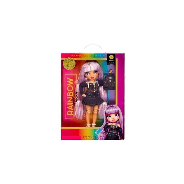 Lalka Rainbow High Junior High Specjalna Edycja - Avery Styles