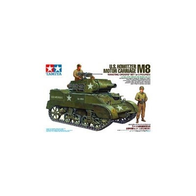 U.S. Howitzer Motor Carriage M8 "Awaiting Orders" Set (w/3 Figures)