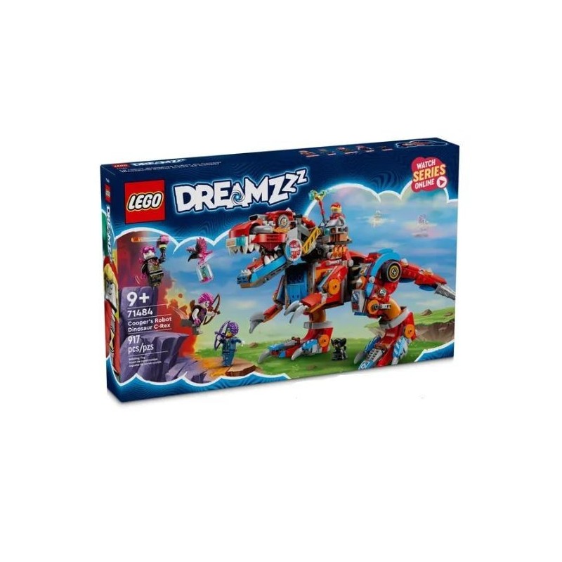 Klocki DREAMZzz 71484 Dino robot Coopera C-Rex
