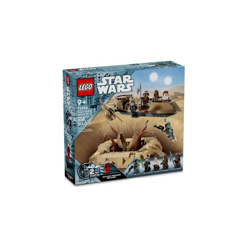 Klocki Star Wars 75396 Pustynna barka i jama sarlacca