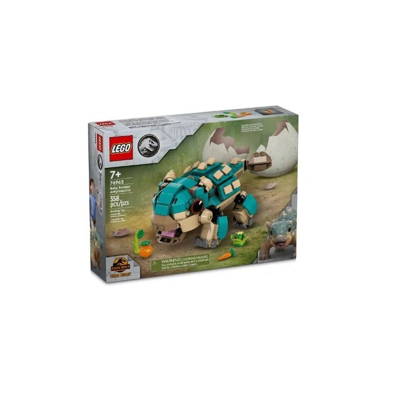 Klocki Jurassic World 76962 Mały ankylozaur Bumpy