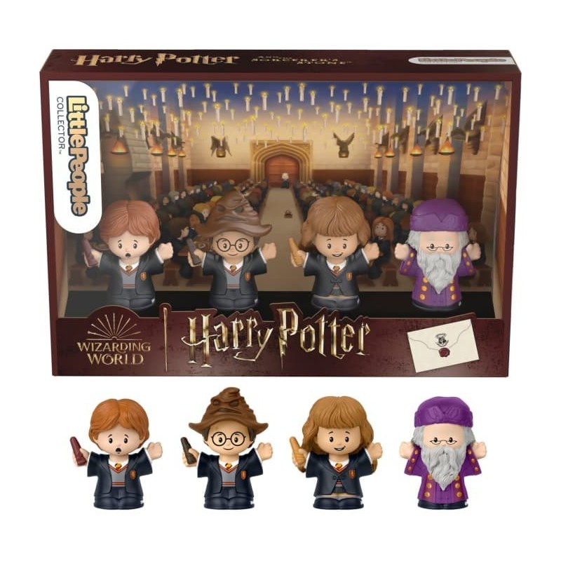 Zestaw figurek Little People Harry Potter 4-pak Kamień filozoficzny