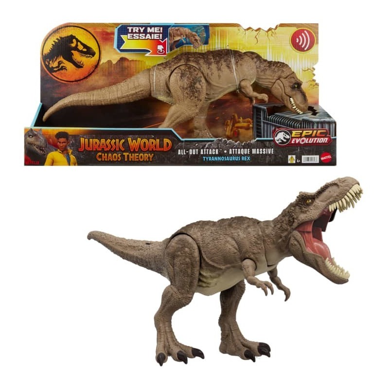 Figurka Jurassic Worlds Chaos Theory Dinozaur Tyranosaurus Rex