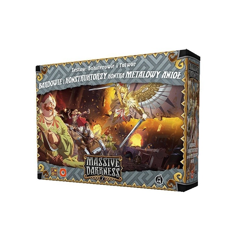Gra Massive Darkness 2: Bardowie i Konstruktorzy kontra Metalowy Anioł - Dodatek
