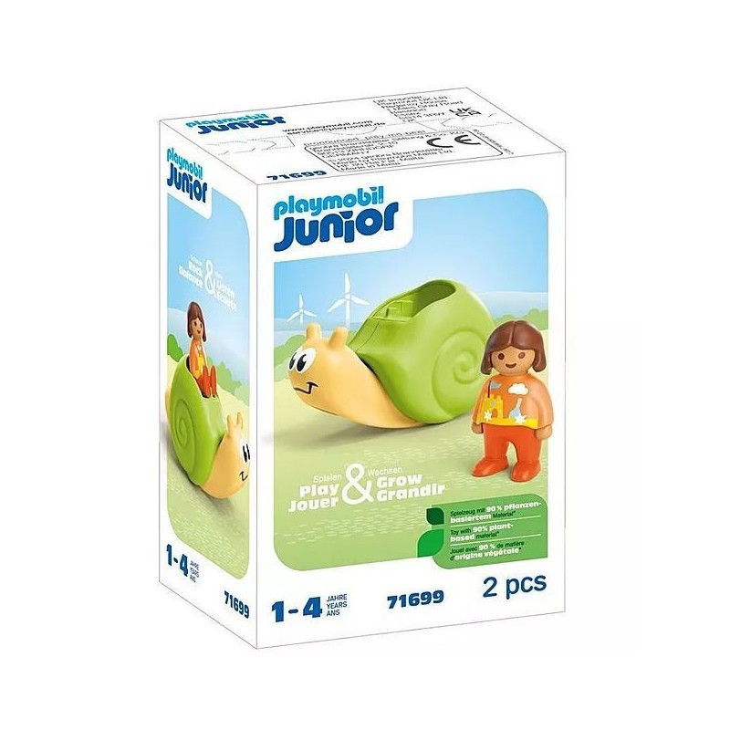 Zestaw z figurkami Junior 71699 Huśtawka z funkcją grzechotki