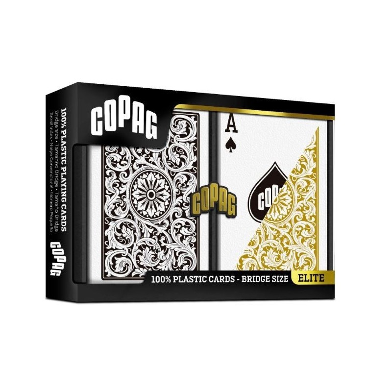 Karty COPAG Bridge Elite Black Gold 100,