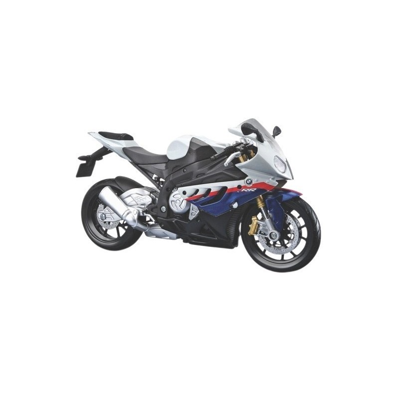 Model metalowy BMW S 1000 RR z podstawką 1/12