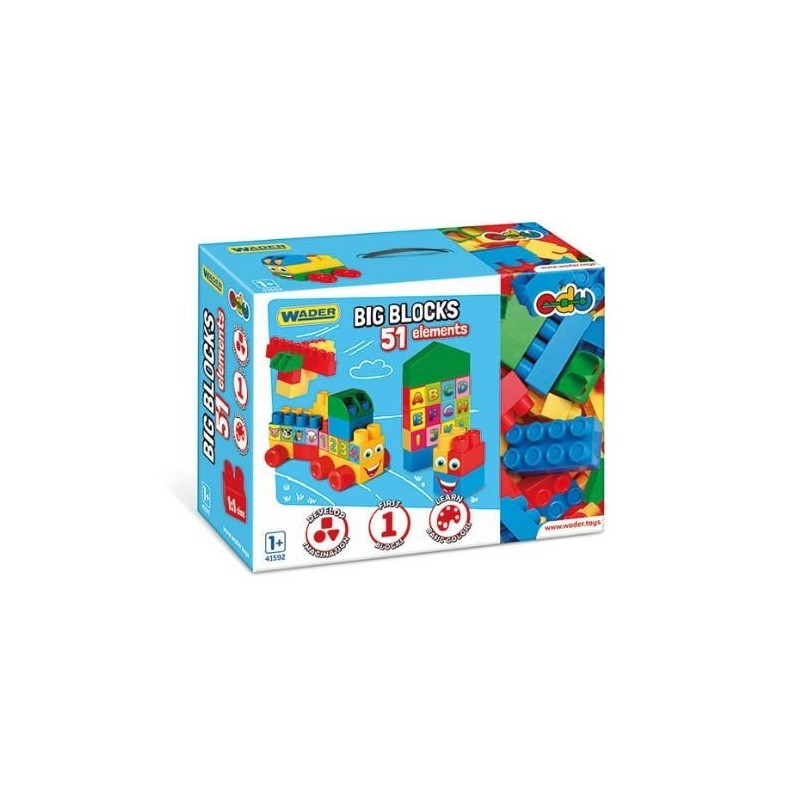 Big Blocks Klocki 51 elementów