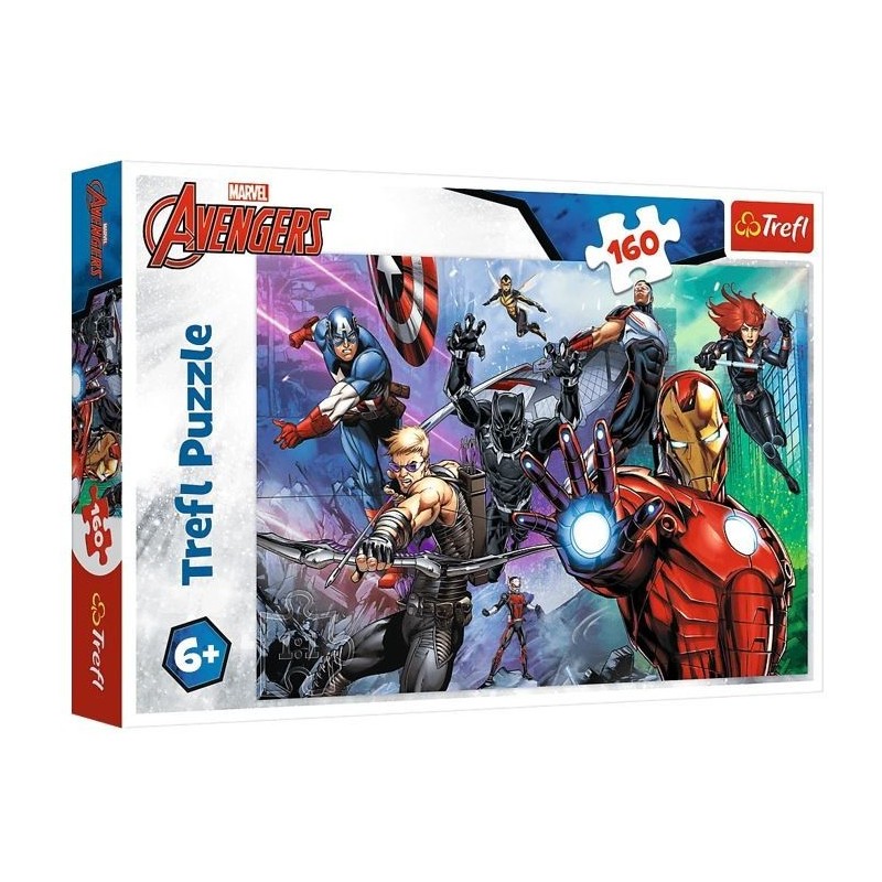 Puzzle 160 elementów Marvel Zawsze gotowi bohaterowie Avangers