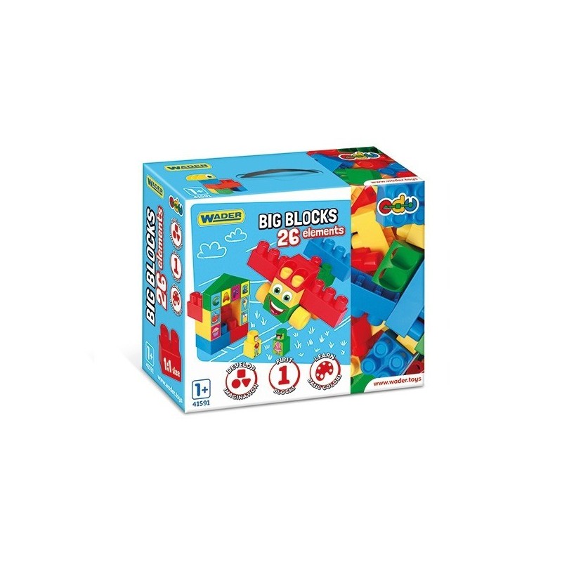 Klocki Big Blocks 26 elementów