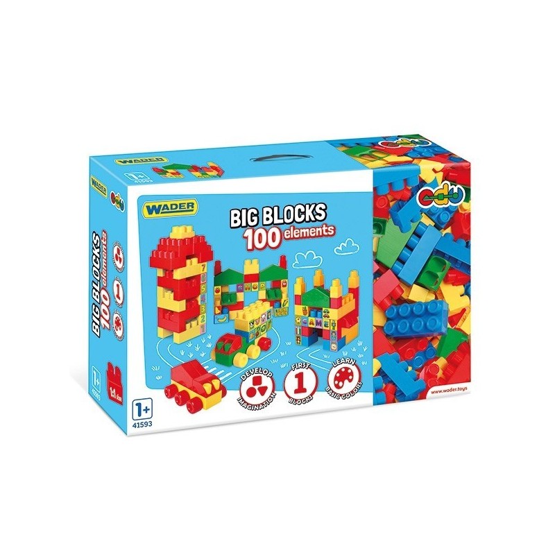 Klocki Big Blocks 100 elementów