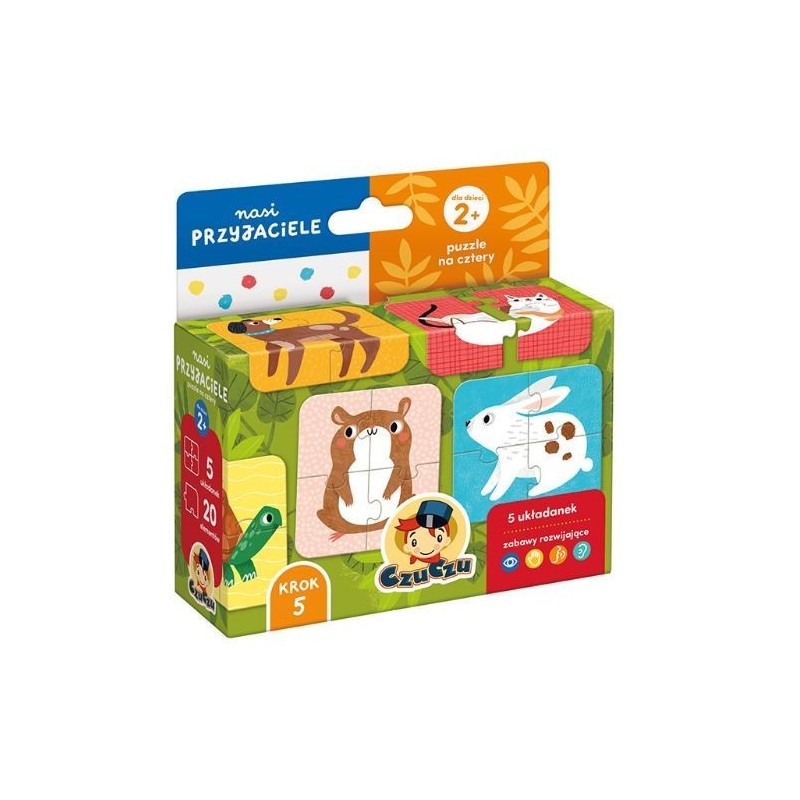 Puzzle na cztery - Nasi przyjaciele