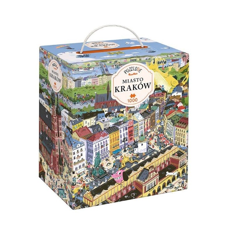 Puzzle Puzzlove Miasto Kraków 1000 elementów