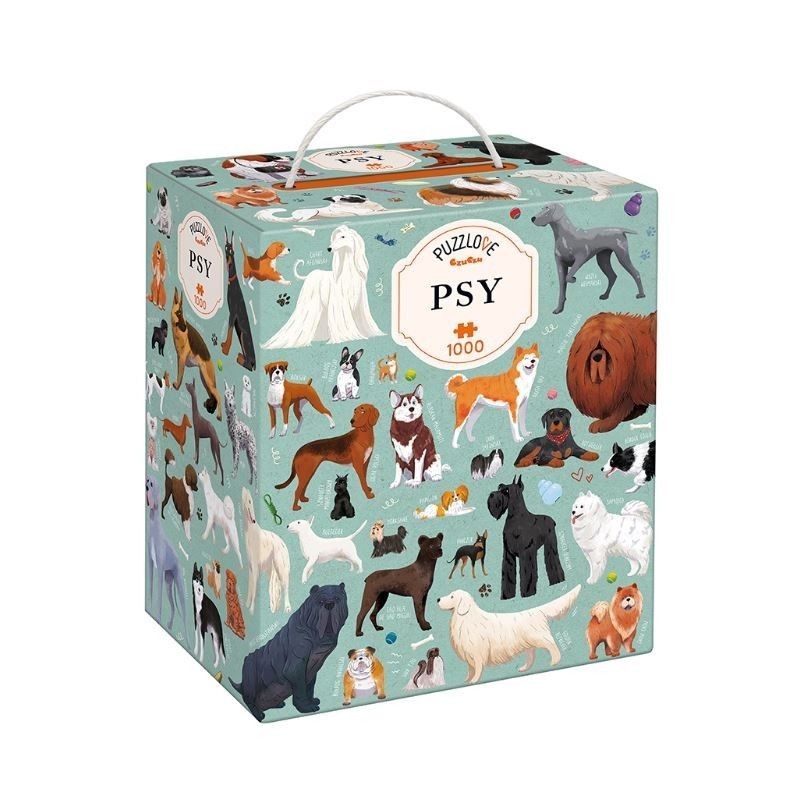 Puzzle Puzzlove Psy 1000 elementów