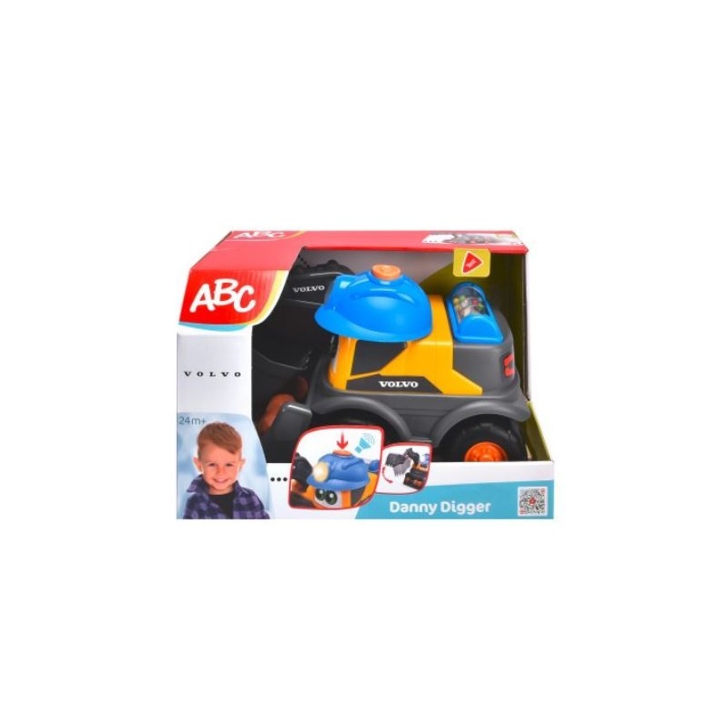 ABC Pojazd Danny grzechotka 26 cm