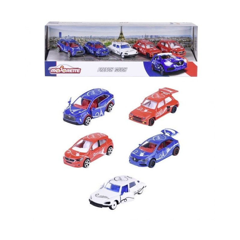 Zestaw pojazdów Majorette French Touch 5 pack