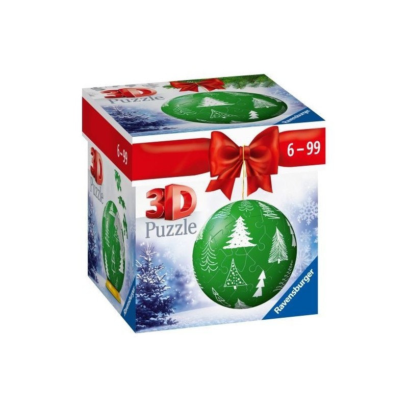 Puzzle Świąteczne dekoracje 54 elementy motyw 3