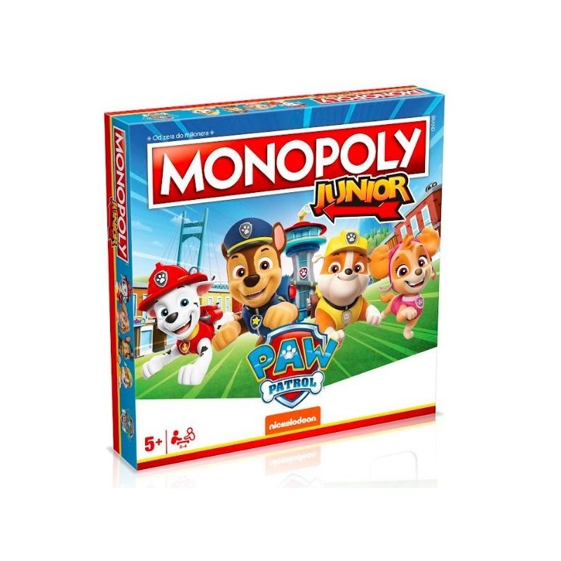 Gra Monopoly Junior Psi Patrol