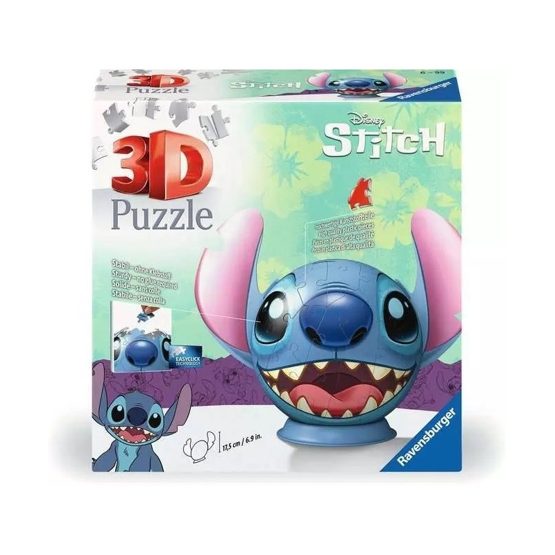 Puzzle 3D Disney Stitch Kula