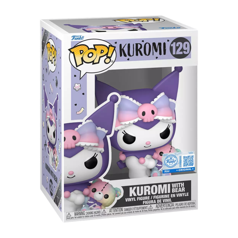 Figurka Funko POP! Kuromi - Kuromi with Bear Exclusive nr 129