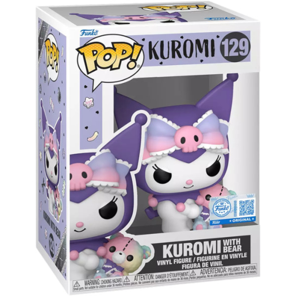 Figurka Funko POP! Kuromi - Kuromi with Bear Exclusive nr 129