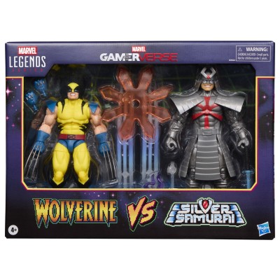 Zestaw 2 figurek Marvel Legends Wolverine & Silver Samurai Gameverse 15 cm