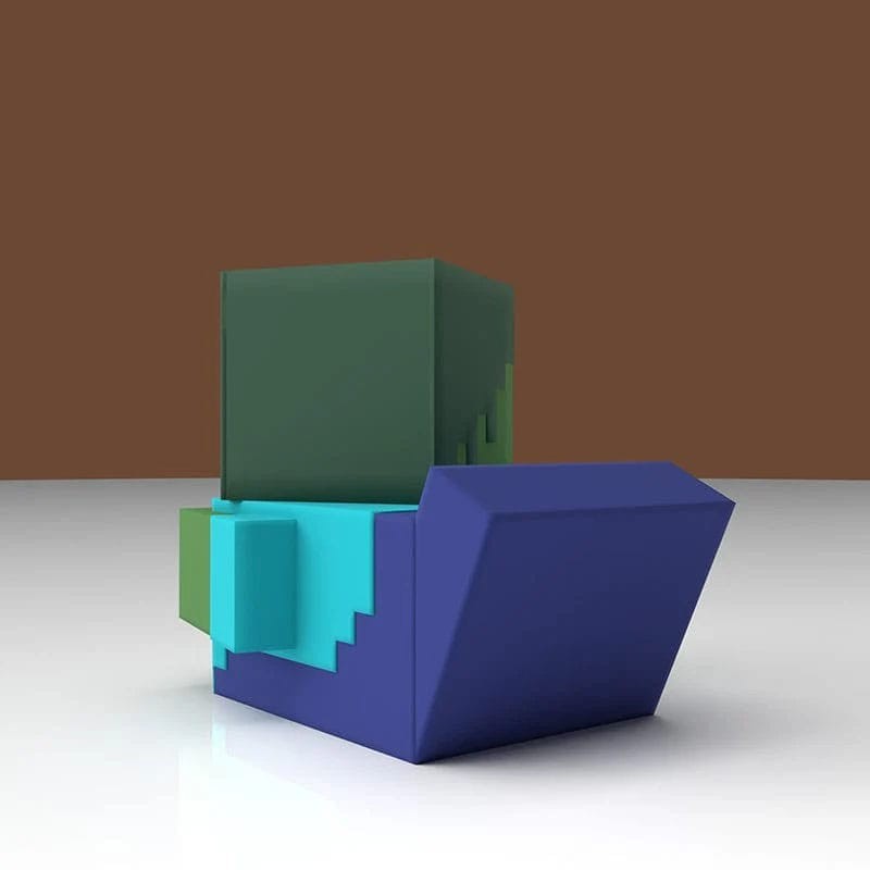 Minifigurki Minecraft Tubbz Zombie 1st Edition 10 cm